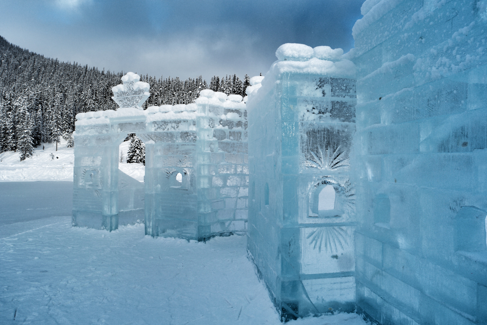Ledový hotel v Kanadě