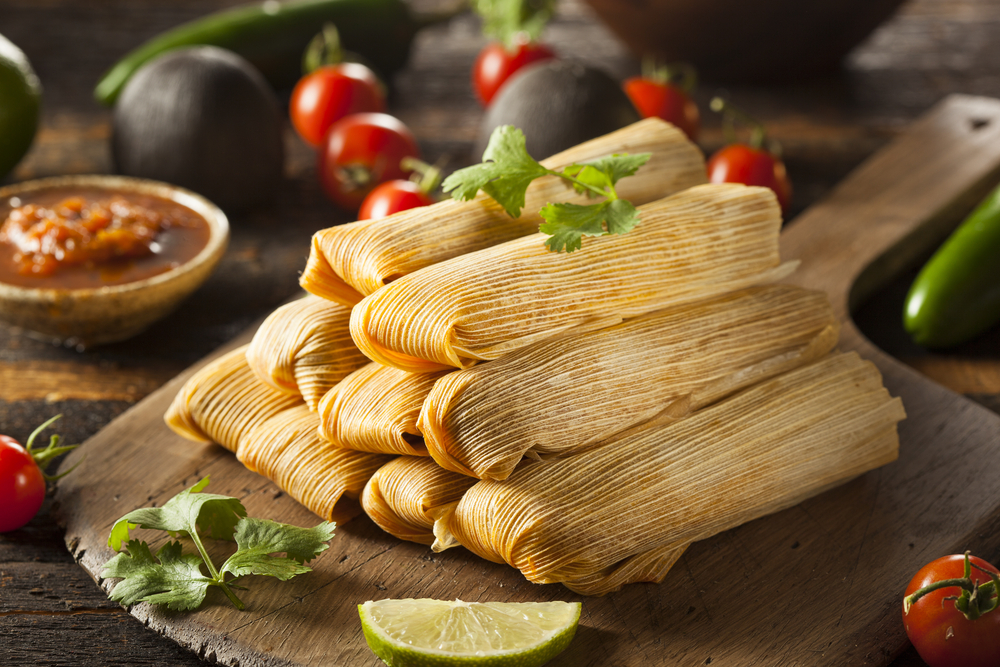 Tamales patří mezi tradiční mexické pokrmy