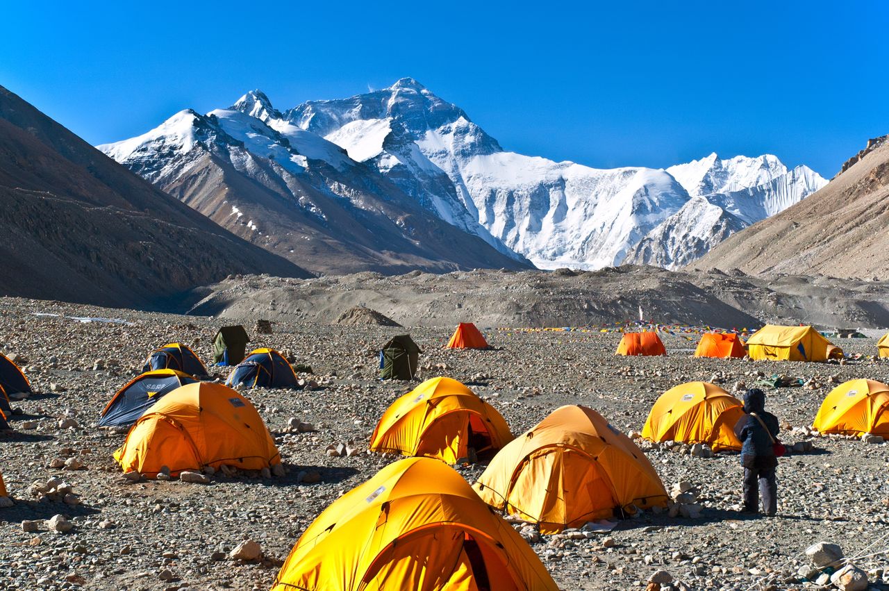 Tábor pod Everestem