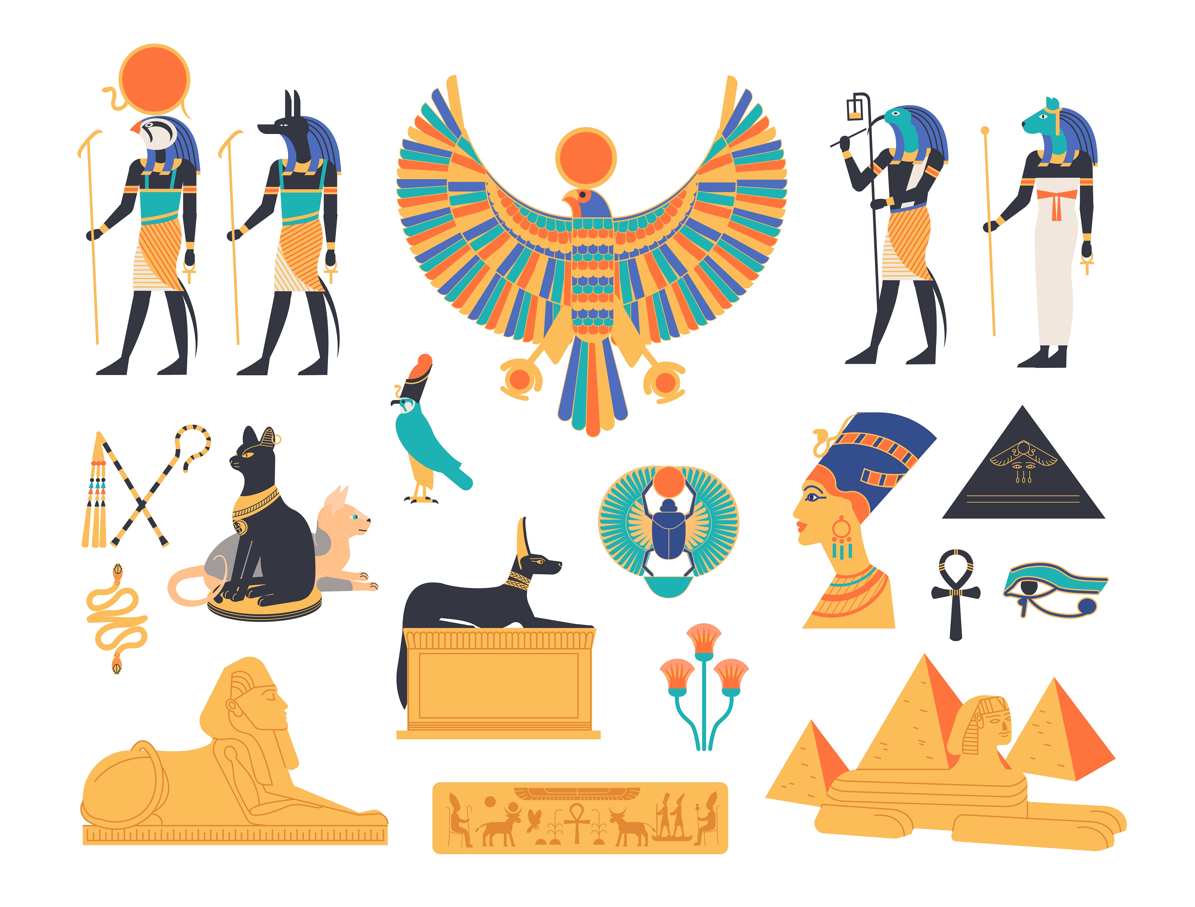 Jaká byla ve starověkém Egyptě posvátná zvířata?
