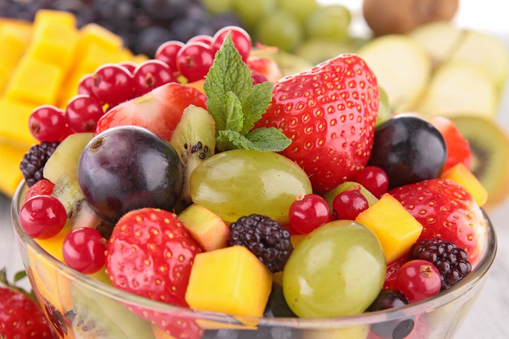 Sladká chuť je zastoupena v ovoci