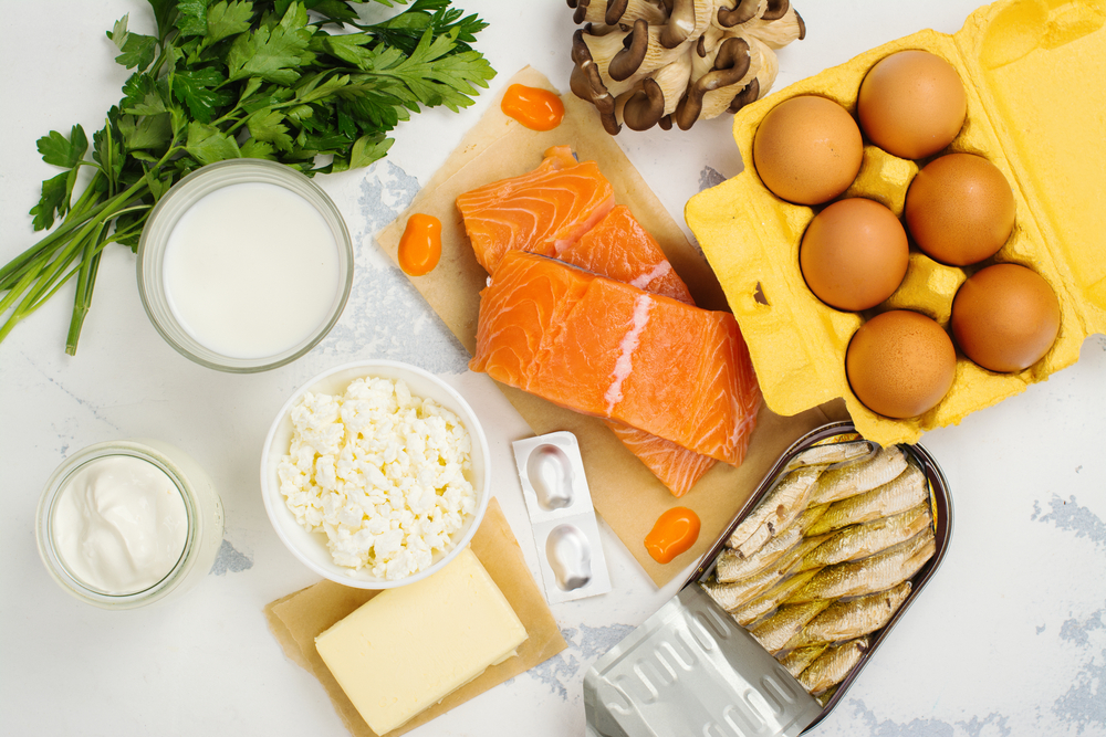 Vejce, ryby a mléčné výrobky obsahují velké množství důležitých vitamínů